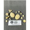 Image 1 : Lot of Carved Ivory Pieces for Pendants & Earrings