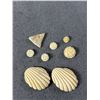 Image 2 : Lot of Carved Ivory Pieces for Pendants & Earrings