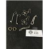 Image 1 : 4 Pairs of Sterling Silver Earrings