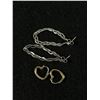 Image 2 : 4 Pairs of Sterling Silver Earrings