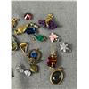 Image 3 : Over 20 Miscellaneous Vintage Various Stones Pendants