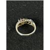 Image 3 : Sterling Silver with 5 Various Gemstones Ring Marked Silver A& F Size 6