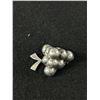 Image 3 : Vintage Pair of Sterling Silver Clip on Earrings Marked Mexico 925 28gr