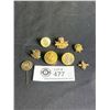 Image 1 : Antique Military Pins