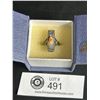 Image 1 : Genuine 1910 Arts & Crafts Sterling Silver Ring. Abalone Stone Marked Sterling.