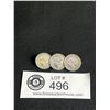 Image 1 : Antique Sterling Silver Coin Brooch in Great Condition