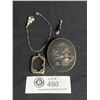 Image 1 : Assorted Antique Jewelry Lot. Interesting Pieces For Repair/Parts
