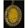 Image 3 : Genuine Antique Celluloid flower Necklace