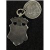 Image 2 : Antique Victorian Sterling Silver Watch Fob Coin Dated 1894