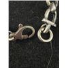 Image 4 : Vintage Solid Sterling Silver Bracelet Each Flower Link Marked FR& 2 Hallmarks Weight 17.3 gr