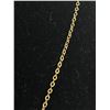Image 3 : Vintage Gold with Red Stone Pendant with Chain Necklace Marked G.F.