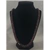 Image 3 : Fantastic Vintage Extra Length Genuine Garnet Stone Beads Necklace