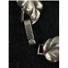 Image 3 : Vintage Sterling Silver Leaves & Roses Links Bracelet Hallmarked & Sterling. Good Condition 20.6gr