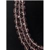 Image 2 : Vintage Triple Length Faceted Crystal Beads Necklace with Original Rhinestone Clasp