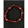Image 3 : 2 Bronze Colour Genuine Pearl Stretch Bracelets