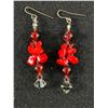 Image 2 : Vintage Red Coral Necklace & Pair of Earrings