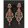 Image 2 : Many Pairs of Vintage Rhinestone Earrings