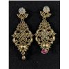 Image 3 : Many Pairs of Vintage Rhinestone Earrings