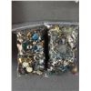 Image 3 : 3 Bags of Miscellaneous Jewelry Beads, Parts etc