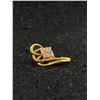 Image 2 : Lovely Pair of Vintage 10k Gold ( Tested) Screwback Earrings.Missing Backs. 3.12gr