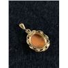 Image 3 : Beautiful 14k Gold Cameo Pendant