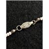 Image 3 : Stunning 1940's Milk Glass Bead Necklace 28" L
