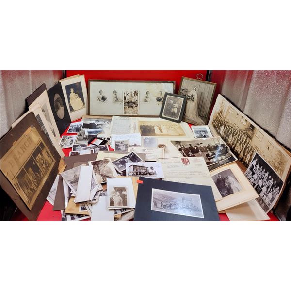 Large Lot Of VTG/Antique Photographs