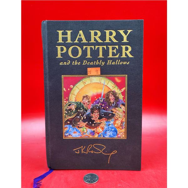 First Edition Harry Potter And The Deathly Hallow Hard Cover Book By J.K.Rowling