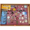Image 2 : Showcase Full Of Small Metals, Keys, Advertising, Etc.