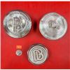Image 1 : Two 1920's Dodge Brothers & One Desoto Grease Caps