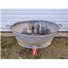 Image 1 : VTG Oval Galvanized Bucket