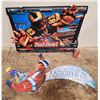 Image 1 : Metal Kokanee Snowboarding Advertising Sign & Budweiser NFL Advertising Sign