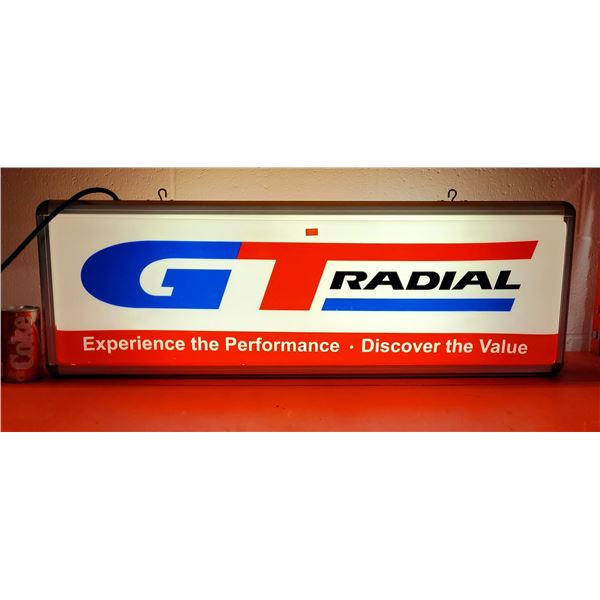 GT Radial Light-Up Advertising Sign