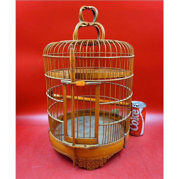 Chinese Bamboo Bird Cage