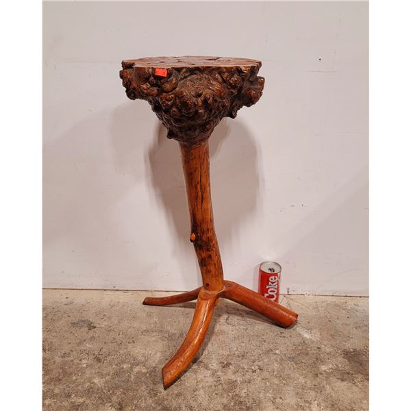 Burl Accent Table
