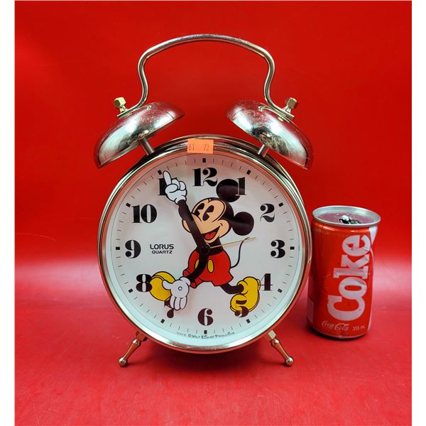 Lorus Walt Disney Mickey Mouse Clock Made in Japan
