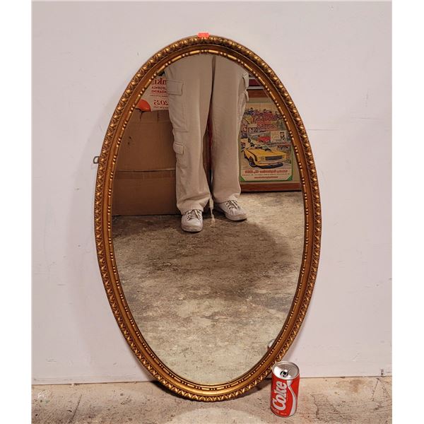 Large Oval Wall Mirror
