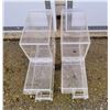 Image 2 : Plexi-Glass Versace Style Display Signs & Storage Containers