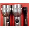 Image 2 : 3 Mag-Lite Flashlights Made in USA