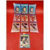 Image 1 : 10 NHL Rookie Cards (Bobby Hull, Theoren Fleury, Mike Modano, & Gordie Howe)