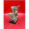 Image 2 : VTG Two Eagle Head Resin Sculpture