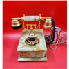 Image 1 : VTG Marble Rotary Telephone