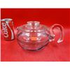 Image 1 : VTG Pyrex Tea Pot Made in USA