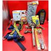 Image 1 : Stanley Light Timer, Battery Selector, Ski Tow Rope & Tool Lot