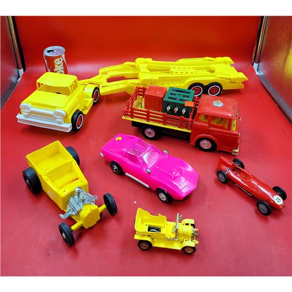 Assorted VTG Plastic Vehicles