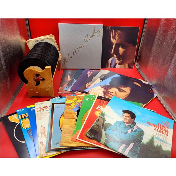 Lot of 45s & Elvis Presley Records