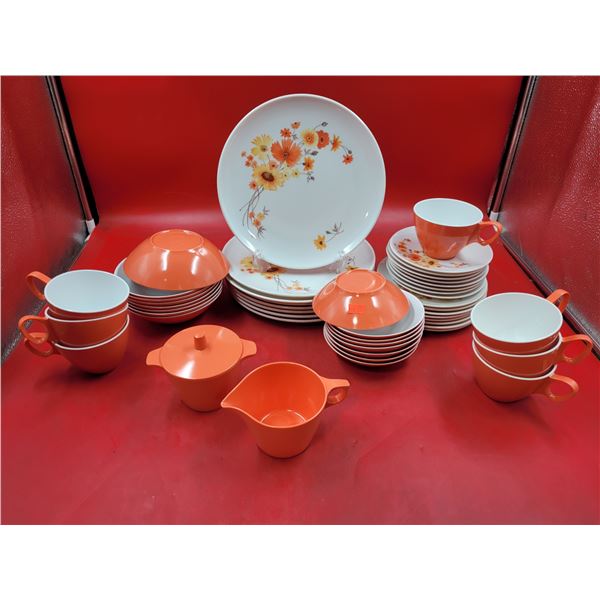 Assorted Dorchester Melamine Dishes