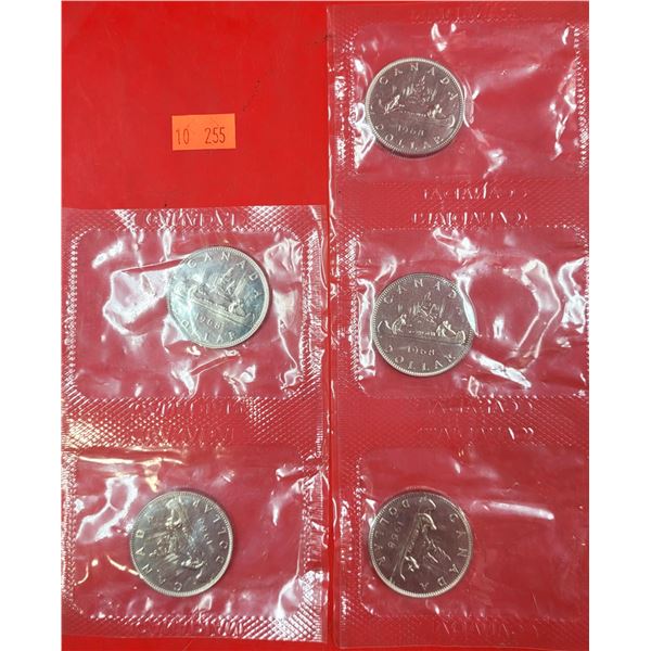 1968 Uncirculated Royal Canadian Mint Coin Set