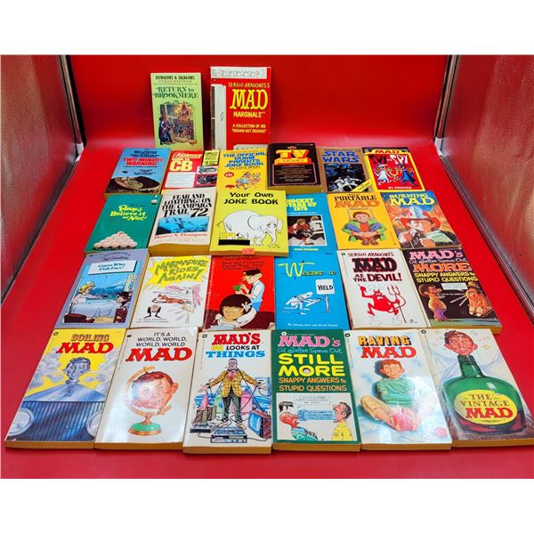 Assorted VTG Pocketbooks (MAD, Star Wars, Dungeons & Dragons Choose Your Own Adventure,etc.)
