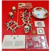 Image 1 : 1968 Uncirculated Royal Canadian Mint Coin Set, Coins, Floral Plate & Décor Lot